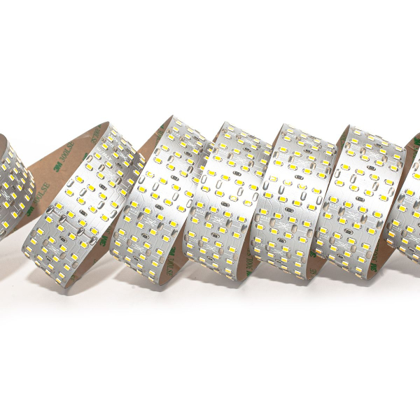 Светодиодная лента LEDS POWER четырехрядная 2835 448/м (47Вт/м) 24В нейтральная, серия ПРО200 009100 Светодиодная лента LEDS POWER четырехрядная 2835 448/м (47Вт/м) 24В нейтральная, серия ПРО200 009100