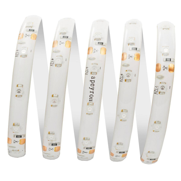Светодиодная влагозащищенная лента Apeyron 4,8W/m 60LED/m 3528SMD красный 5M 04BL Светодиодная влагозащищенная лента Apeyron 4,8W/m 60LED/m 3528SMD красный 5M 04BL