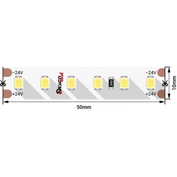 Светодиодная влагозащищенная лента DesignLed 14,4W/m 120LED/m 2835SMD холодный белый 5M 004500 Светодиодная влагозащищенная лента DesignLed 14,4W/m 120LED/m 2835SMD холодный белый 5M 004500