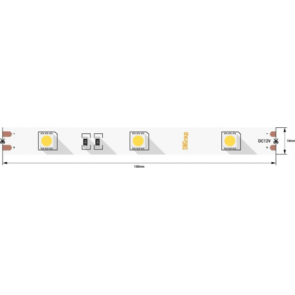 Светодиодная лента SWG 7,2W/m 30LED/m 5050SMD нейтральный белый 5M 003273 Светодиодная лента SWG 7,2W/m 30LED/m 5050SMD нейтральный белый 5M 003273