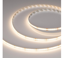 Светодиодная лента Arlight 10W/m 480LED/m CSP теплый белый 50М COB-X480-8mm 48V Warm3000 043260