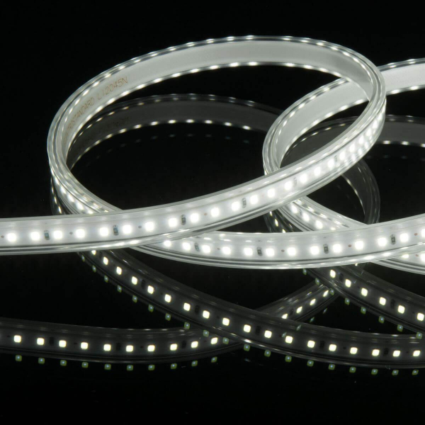 Светодиодная влагозащищенная лента Elektrostandard 14,4W/m 120LED/m 2835SMD холодный белый 50M a053640 Светодиодная влагозащищенная лента Elektrostandard 14,4W/m 120LED/m 2835SMD холодный белый 50M a053640