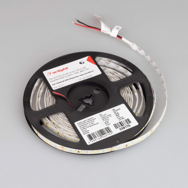 Светодиодная лента Arlight 14W/m 144LED/m 2835SMD дневной белый+красный 5M 038170 Светодиодная лента Arlight 14W/m 144LED/m 2835SMD дневной белый+красный 5M 038170