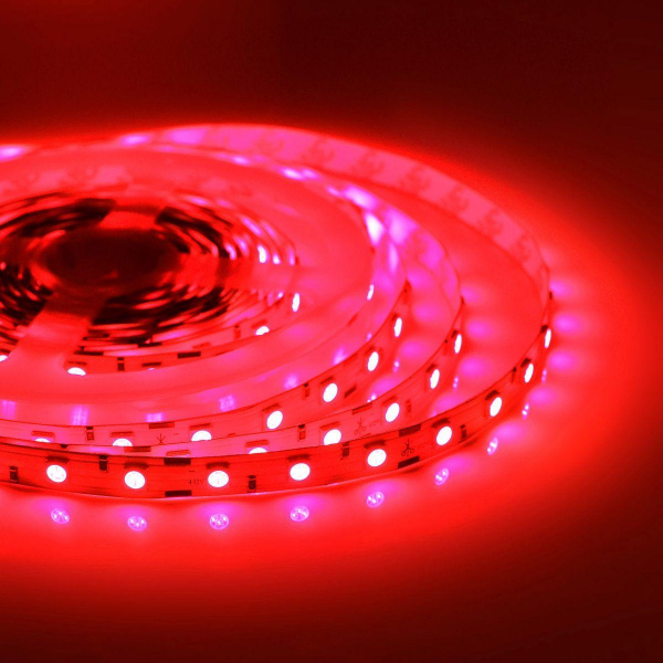Светодиодная лента Apeyron 14,4W/m 60LED/m 5050SMD красный 5M 48BL Светодиодная лента Apeyron 14,4W/m 60LED/m 5050SMD красный 5M 48BL