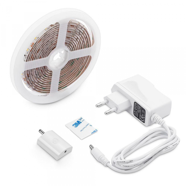 Светодиодная влагозащищенная лента Apeyron 4,8W/m 60LED/m 2835SMD холодный белый 1,5M 10-87 Светодиодная влагозащищенная лента Apeyron 4,8W/m 60LED/m 2835SMD холодный белый 1,5M 10-87