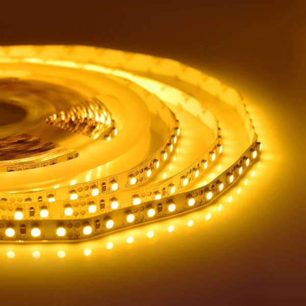 Светодиодная лента Apeyron 4,8W/m 60LED/m 3528SMD желтый 5M 33BL Светодиодная лента Apeyron 4,8W/m 60LED/m 3528SMD желтый 5M 33BL