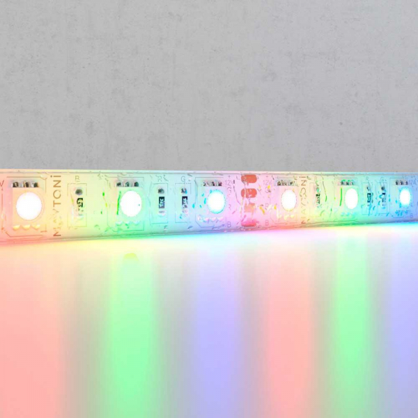 Светодиодная влагозащищенная лента Maytoni Technical 14,4W/m 60LED/m 5050SMD RGB 5M 10135 Светодиодная влагозащищенная лента Maytoni Technical 14,4W/m 60LED/m 5050SMD RGB 5M 10135