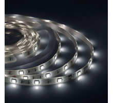 Светодиодная влагозащищенная лента Apeyron 7,2W/m 30LED/m 5050SMD холодный белый 5M 10-01