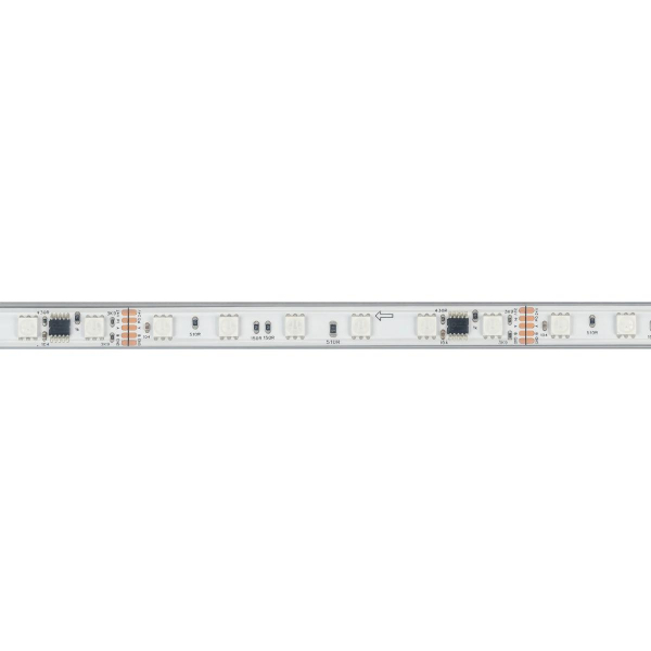 Светодиодная лента герметичная Arlight 14W/m 60LED/m 5060SMD разноцветный 5М DMX-PS-B60-12mm 24V 039182 Светодиодная лента герметичная Arlight 14W/m 60LED/m 5060SMD разноцветный 5М DMX-PS-B60-12mm 24V 039182