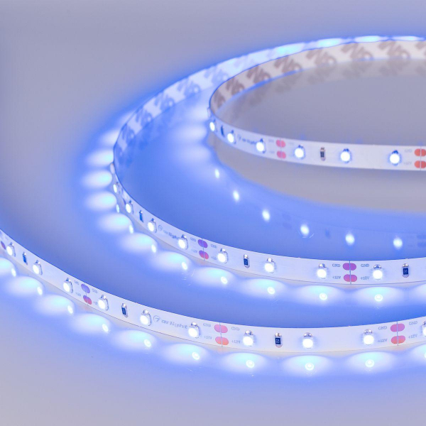 Светодиодная лента Arlight 8W/m 60Led/m 2835SMD синий 5M RT-A60-8mm 12V Blue 010523(3) Светодиодная лента Arlight 8W/m 60Led/m 2835SMD синий 5M RT-A60-8mm 12V Blue 010523(3)