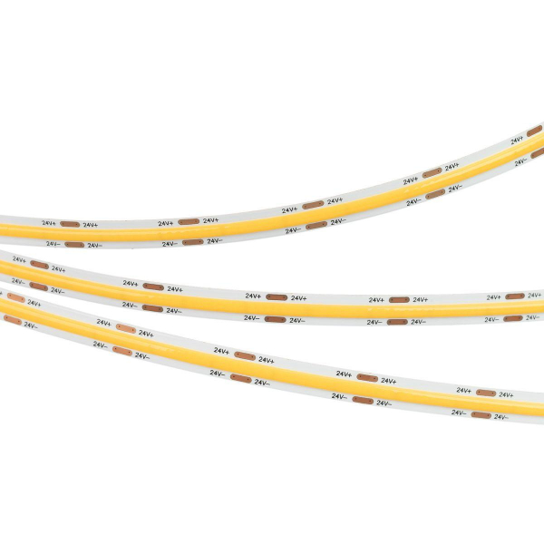 Светодиодная лента Arlight 11,5W/m 544LED/m CSP теплый белый 5М COB-X544-8mm 24V Warm3500 044580 Светодиодная лента Arlight 11,5W/m 544LED/m CSP теплый белый 5М COB-X544-8mm 24V Warm3500 044580