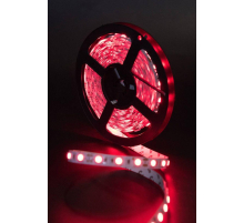 Светодиодная лента SWG 14,4W/m 60LED/m 5050SMD красный 5M 002336