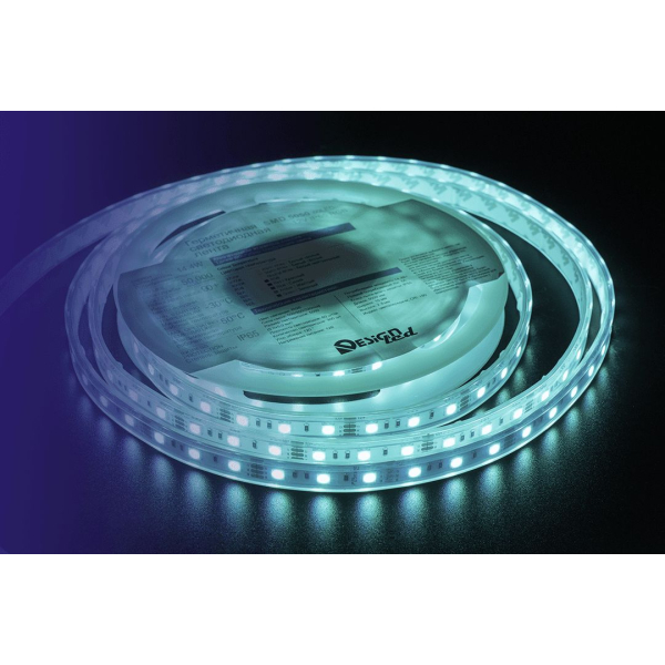 Светодиодная влагозащищенная лента DesignLed 14,4W/m 60LED/m 5050SMD разноцветный 5M 001489