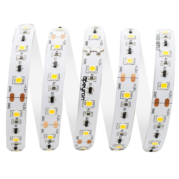 Светодиодная лента Apeyron 14,4W/m 60LED/m 2835SMD холодный белый 20M 00-114 Светодиодная лента Apeyron 14,4W/m 60LED/m 2835SMD холодный белый 20M 00-114