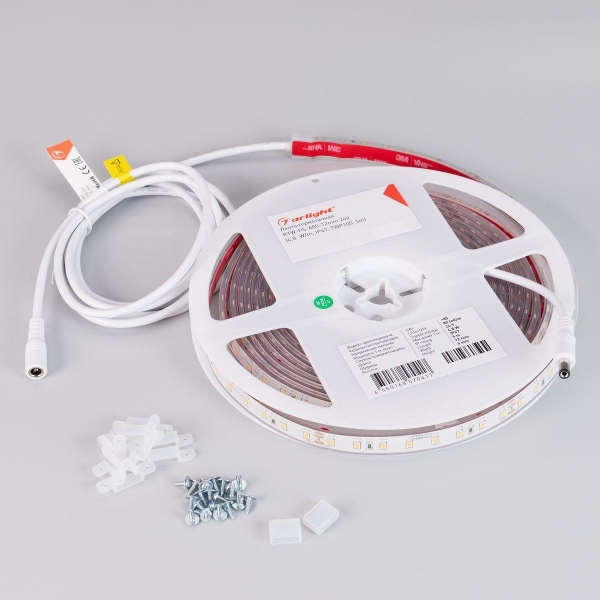 Светодиодная влагозащищенная лента Arlight 8W/m 80Led/m 2835SMD холодный белый 5M RTW-PS-A80-12mm 24V White6000 045159 Светодиодная влагозащищенная лента Arlight 8W/m 80Led/m 2835SMD холодный белый 5M RTW-PS-A80-12mm 24V White6000 045159