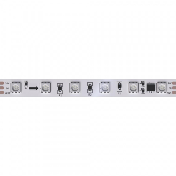 Светодиодная лента 24V 14,4W/m RGB 5м Arte Lamp SPI A2406010-05-RGB Светодиодная лента 24V 14,4W/m RGB 5м Arte Lamp SPI A2406010-05-RGB