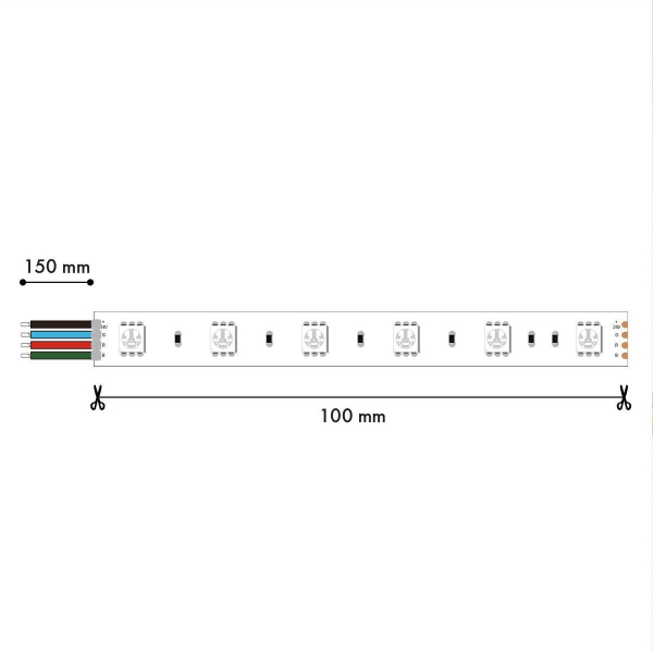Светодиодная лента Favourite 12W/m 60LED/m 5050SMD RGB 5M 2001-71220 Светодиодная лента Favourite 12W/m 60LED/m 5050SMD RGB 5M 2001-71220