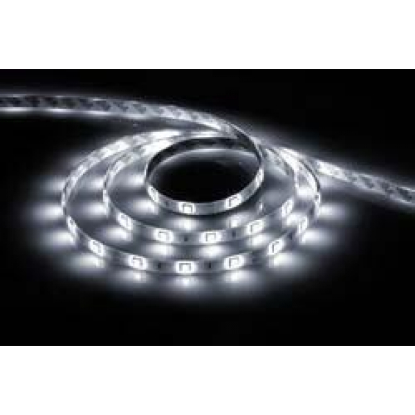 Светодиодная влагозащищенная лента Feron 14,4W/m 60LED/m 5050SMD холодный белый 5M LS607 27652 Светодиодная влагозащищенная лента Feron 14,4W/m 60LED/m 5050SMD холодный белый 5M LS607 27652