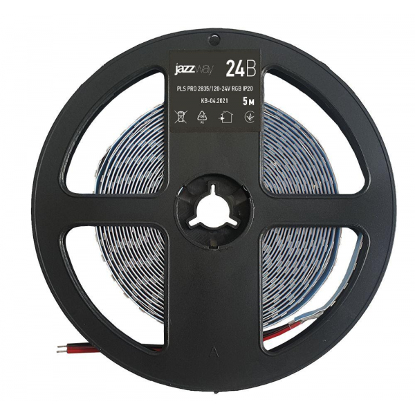 Светодиодная лента Jazzway 14W/m 120Led/m 2835SMD разноцветная 5M 5033986 Светодиодная лента Jazzway 14W/m 120Led/m 2835SMD разноцветная 5M 5033986