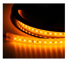Лента светодиодная герметичная ELF 600SMD (2835), 12В, IP68, 5м, желтый ELF-600SMD2835-IP68-Y
