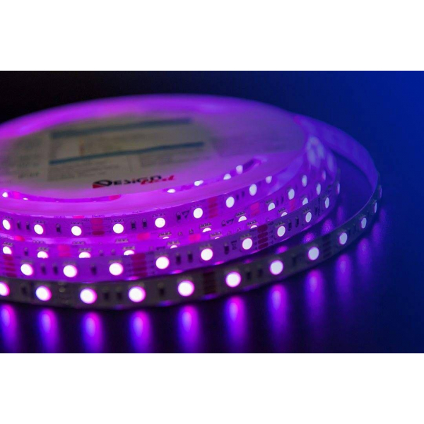 Светодиодная влагозащищенная лента DesignLed 14,4W/m 60LED/m 5050SMD разноцветный 5M 000603 Светодиодная влагозащищенная лента DesignLed 14,4W/m 60LED/m 5050SMD разноцветный 5M 000603
