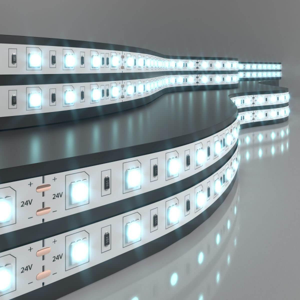 Светодиодная лента Elektrostandard 14,4W/m 60LED/m 5050SMD холодный белый 5M a052967 Светодиодная лента Elektrostandard 14,4W/m 60LED/m 5050SMD холодный белый 5M a052967