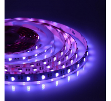Светодиодная лента Apeyron 14,4W/m 60LED/m 5050SMD разноцветная/холодный белый 5M 00-109