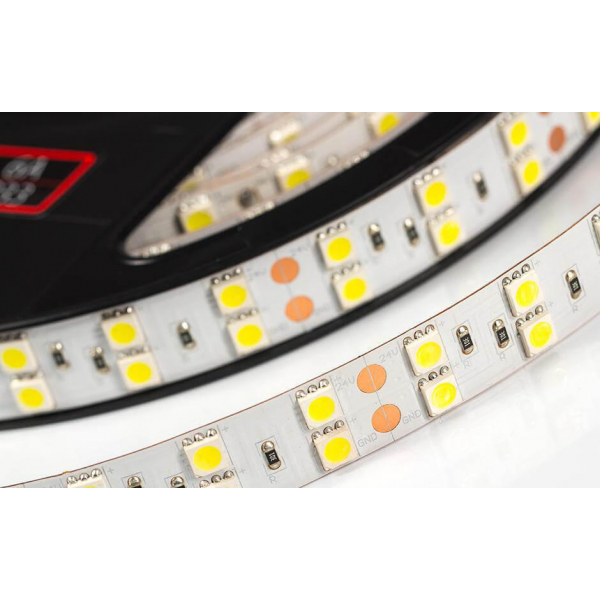 Светодиодная лента Arlight 28,8W/m 120LED/m 5060SMD холодный белый 5M 013756 Светодиодная лента Arlight 28,8W/m 120LED/m 5060SMD холодный белый 5M 013756