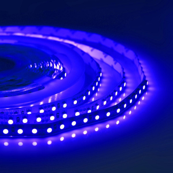 Светодиодная лента Apeyron 9,6W/m 120LED/m 3528SMD синий 5M 00-18 Светодиодная лента Apeyron 9,6W/m 120LED/m 3528SMD синий 5M 00-18