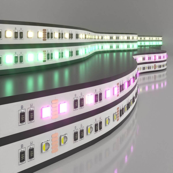 Светодиодная лента Elektrostandard 24W/m 60LED/m 5050SMD MIX RGB/теплый белый 5M a053701 Светодиодная лента Elektrostandard 24W/m 60LED/m 5050SMD MIX RGB/теплый белый 5M a053701