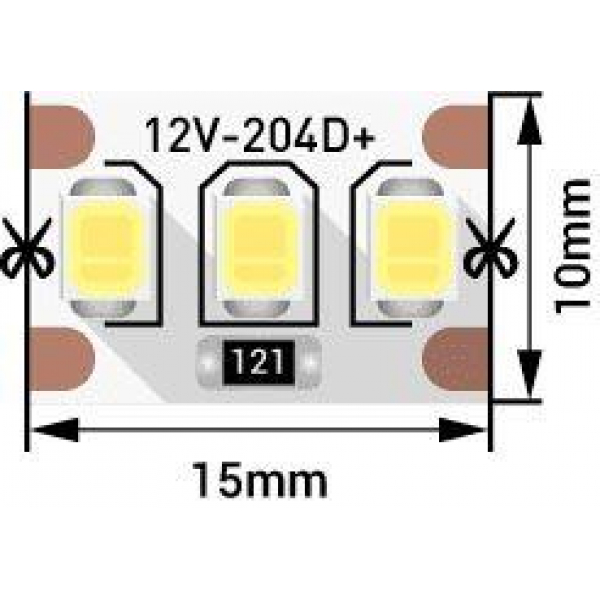 Светодиодная лента SWG 22W/m 204LED/m 2835SMD теплый белый 5M 004492 Светодиодная лента SWG 22W/m 204LED/m 2835SMD теплый белый 5M 004492