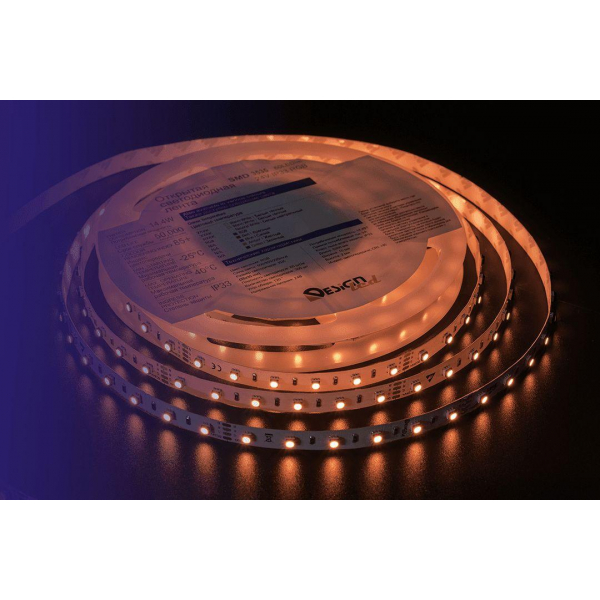 Светодиодная влагозащищенная лента DesignLed 14,4W/m 60LED/m 3535SMD разноцветный 5M 002843 Светодиодная влагозащищенная лента DesignLed 14,4W/m 60LED/m 3535SMD разноцветный 5M 002843