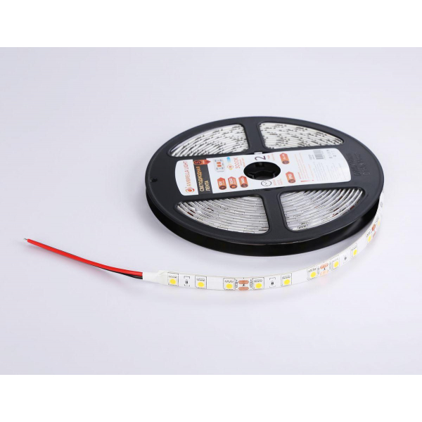 Светодиодная влагозащищенная лента Ambrella Light 14,4W/m 60LED/m 5050SMD теплый белый 5M GS2101 Светодиодная влагозащищенная лента Ambrella Light 14,4W/m 60LED/m 5050SMD теплый белый 5M GS2101