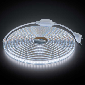 Комплект светодиодной влагозащищенной ленты OGM 6W/m 120LED/m 2835SMD холодный белый 5M SL-67