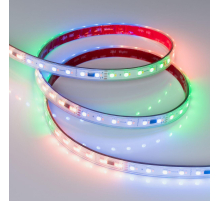 Светодиодная влагозащищенная лента Arlight Бегущий огонь 6W/m 60Led/m 2835SMD разноцветный/дневной 5M SPI-P-BA120-14mm 24V RGBW-Day-PX6-BPT 040623