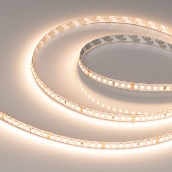 Светодиодная лента Arlight 12W/m 160LED/m 2835SMD теплый белый 5M UL-A160-8mm 24V Warm3000 040011 Светодиодная лента Arlight 12W/m 160LED/m 2835SMD теплый белый 5M UL-A160-8mm 24V Warm3000 040011