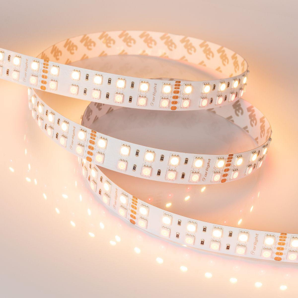 Светодиодная лента Arlight 32W/m 144Led/m 5060SMD разноцветный/теплый белый 5M RT-B144-19mm 24V RGBW-Warm 012327(3) Светодиодная лента Arlight 32W/m 144Led/m 5060SMD разноцветный/теплый белый 5M RT-B144-19mm 24V RGBW-Warm 012327(3)