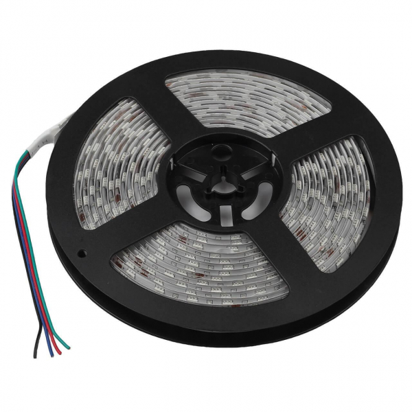 Светодиодная влагозащищенная лента ЭРА 14,4W/m 60LED/m 5050SMD RGB 5M LS5050-14,4-60-24-65-RGB-5m Б0043115 Светодиодная влагозащищенная лента ЭРА 14,4W/m 60LED/m 5050SMD RGB 5M LS5050-14,4-60-24-65-RGB-5m Б0043115