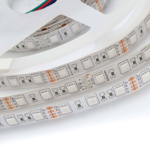Светодиодная влагозащищенная лента Apeyron 14,4W/m 60Led/m 5050SMD разноцветная 1M 260BL Светодиодная влагозащищенная лента Apeyron 14,4W/m 60Led/m 5050SMD разноцветная 1M 260BL