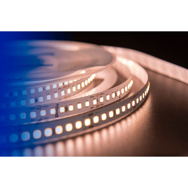 Светодиодная лента DesignLed DSG 2835 WW 168L-V24-IP33, 2700 K, 840 LED, 17W/m, 5000*10*2 mm, LUX 001821