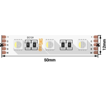 Светодиодная лента SWG 19,2W/m  60Led/m 5050SMD RGB/теплый белый 5M SWG560-12-19.2-RGB+WW-M 010116