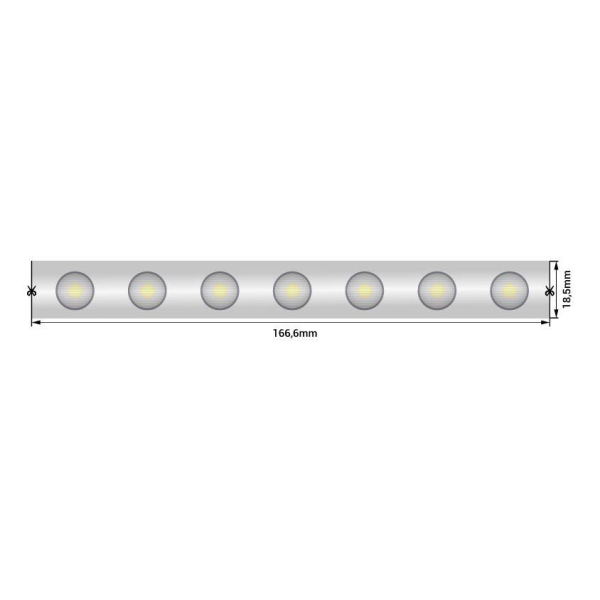 Светодиодная влагозащищенная лента SWG 6,2W/m 42LED/m 5050SMD RGB 5M SWG-242-24-RGB15-67 008253