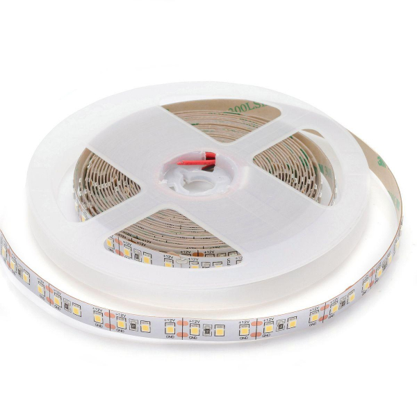 Светодиодная лента Apeyron 14,4W/m 120LED/m 2835SMD теплый белый 5M 00-51 Светодиодная лента Apeyron 14,4W/m 120LED/m 2835SMD теплый белый 5M 00-51