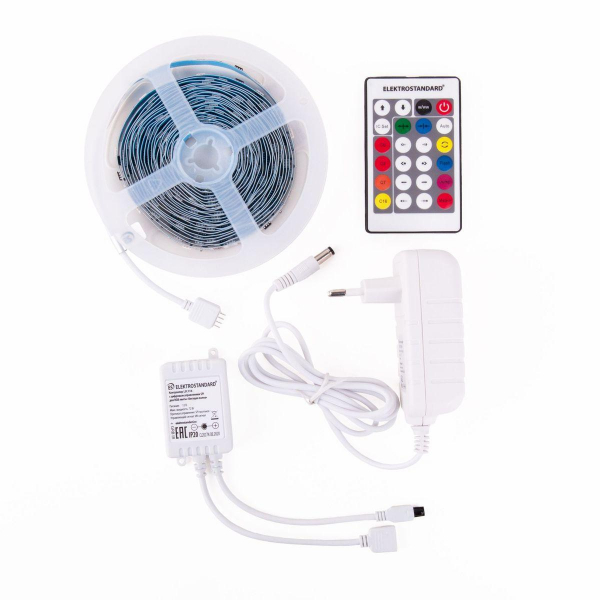 Светодиодная лента Elektrostandard 7,2W/m 30LED/m 5050SMD разноцветная 5M a049848 Светодиодная лента Elektrostandard 7,2W/m 30LED/m 5050SMD разноцветная 5M a049848