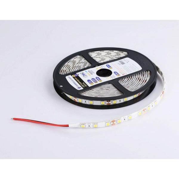Светодиодная влагозащищенная лента Ambrella Light 14,4W/m 60LED/m 5050SMD дневной белый 5M GS2102 Светодиодная влагозащищенная лента Ambrella Light 14,4W/m 60LED/m 5050SMD дневной белый 5M GS2102