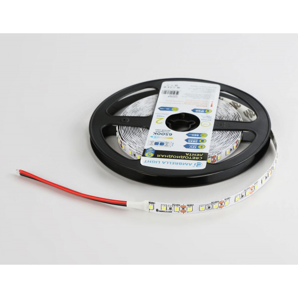 Светодиодная лента Ambrella Light 9,6W/m 120LED/m 2835SMD холодный белый 5M GS1103 Светодиодная лента Ambrella Light 9,6W/m 120LED/m 2835SMD холодный белый 5M GS1103