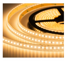 Лента светодиодная ELFLED 600SMD диодов (2835), 24В, IP67, 5м, САУНА, белый теплый 2800-3300К ELF-600SMDww3000-Sau24