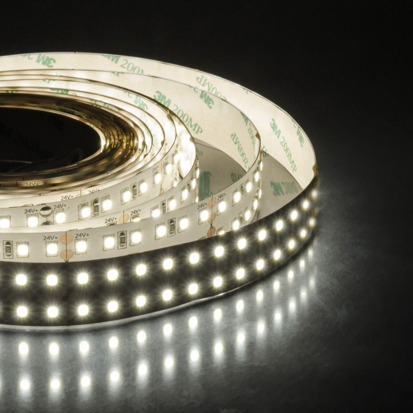 Светодиодная лента Apeyron 38W/m 240LED/m 2835SMD теплый белый 5M 00-304 Светодиодная лента Apeyron 38W/m 240LED/m 2835SMD теплый белый 5M 00-304