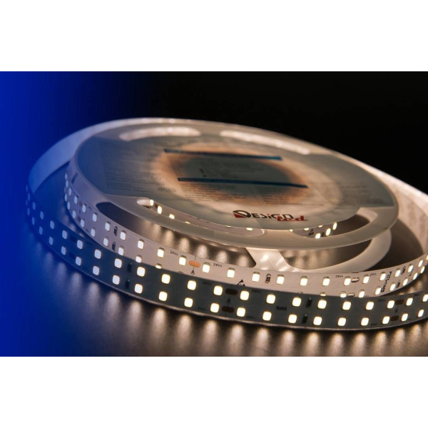 Светодиодная влагозащищенная лента DesignLed 28,8W/m 120LED/m 5050SMD теплый белый 5M 000523