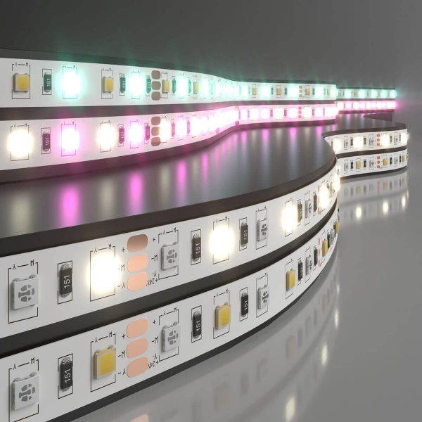 Светодиодная лента Elektrostandard 14,4W/m 60LED/m 5050SMD MIX RGB/дневной белый 5M a053729 Светодиодная лента Elektrostandard 14,4W/m 60LED/m 5050SMD MIX RGB/дневной белый 5M a053729